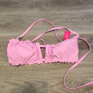 target cross back light purple/pink top